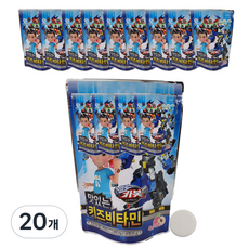 헬로카봇 맛있는 키즈 비타민, 40정, 20개, 40정