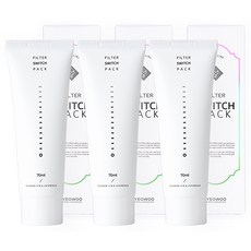 여우화장대 필터 스위치팩 70ml, 단일 색상, 3개