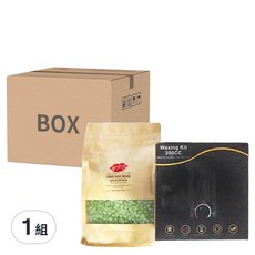 MPb 巴黎小姐 雲朵粉熱蠟機套裝, 500g, 1組