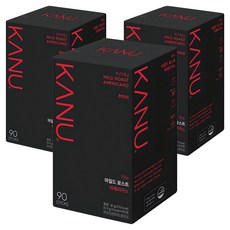 카누 마일드 로스트 아메리카노 미니 원두커피믹스, 900mg, 90개입, 3개