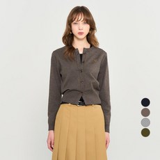 제너럴아이디어 여성용 에센셜 크루넥 가디건 WBD3L04501