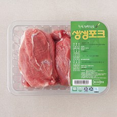 생생포크 무항생제 인증 사태 보쌈용 (냉장), 1000g, 1팩