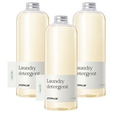 아토팜 세탁 유아 세제, 3개, 1000ml