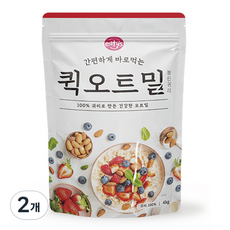 나뚜렐바쁜아침바로먹는퀵오트밀2kg
 이더스 바로먹는 퀵오트밀 4kg 2개