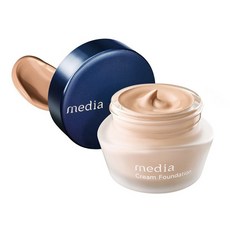 media 媚點 台灣公司貨 極上粉嫩保濕粉底霜 25g, 淺膚色, 1罐