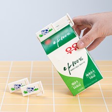 lec乳牛牛奶夾牛奶包密封夾 2入組, 白色, 2個