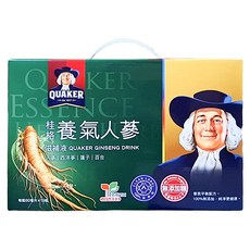 QUAKER 桂格 無糖養氣人蔘滋補液禮盒, 1.14L, 1盒