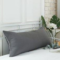g BEDDING 超細纖維身體枕含枕套, 炭灰色