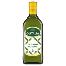 OLITALIA 奧利塔 純橄欖油, 世界星級主廚首選, 品質卓越, 1L, 1瓶