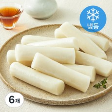 오마뎅 진짜 우리쌀 가래떡 (냉동), 480g, 6개