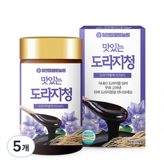 참앤들황토농원 맛있는 도라지청, 250g, 1개입, 5개