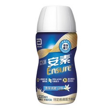 Abbott 亞培 Ensure 安素 香草減甜隨身瓶禮盒 CaHMB升級配方 8瓶, 1.76L, 1盒