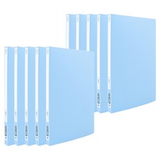 Heemang 無孔PP Lebar文件夾 A4, 天空, 10個