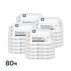 마더케이 프리미엄 레이온 건티슈 신생아용 60평량, 60g, 15매, 80세트