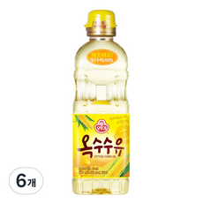 OTTOGI 不倒翁 玉米油, 900ml, 6個