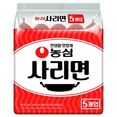 농심 사리면 110g, 5개