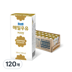 매일우유 커피맛, 200ml, 120개