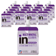 WEIDER 威德 in果凍飲 綜合礦物質 紅葡萄口味, 180g, 18包