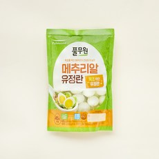 풀무원 깐메추리알 유정란, 450g, 1개 450g, 1개