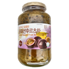 韓國蜂蜜百香果茶，1公斤裝, 1kg, 1罐