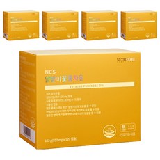 NUTRICORE 月見草油, 120顆, 5個