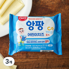 서울우유치즈 아동용 앙팡 치즈 10개입, 180g, 3개