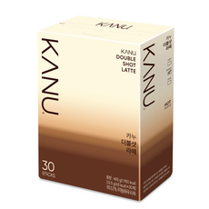KANU 漸層奶香雙倍濃縮拿鐵咖啡, 13.5g, 30條, 1盒