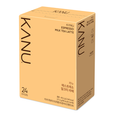 KANU 濃縮咖啡奶茶拿鐵, 17.3g, 24入, 1盒