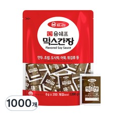 움트리 믹스간장, 6g, 1000개