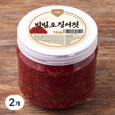 세모수 비빔 오징어젓, 1kg, 2개