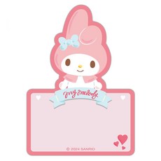 MY MELODY 美樂蒂 B21S/B1 專用防水貼紙 5.5 x 4cm 128g 135張, 8m, 美樂蒂留言板
