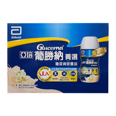 亞培Abbott Glucerna 葡勝納 SR糖尿病營養品 菁選禮盒, 200ml, 1盒