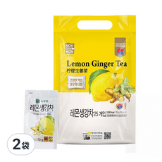 NOKCHAWON 綠茶園 檸檬生薑茶, 25包, 30g, 2袋