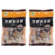 昇田食品 黑糖麥芽餅, 獨立包裝 酥脆可口, 150g, 2袋