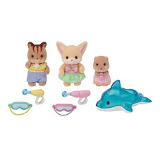 EPOCH Sylvanian Families 森林家族 幼稚園玩水好朋友組, EP15301, 1盒