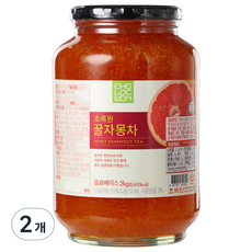 초록원 꿀자몽차, 2kg, 1개입, 2개