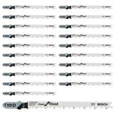 BOSCH 博世 木材曲線鋸條 T101D, 20個