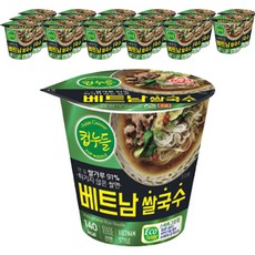 오뚜기 컵누들 베트남 쌀국수, 47g, 18개