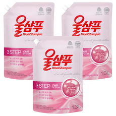 Wool Shampoo 吾香服 原廠羊毛洗滌劑補充裝, 3個, 1.3L
