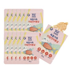펫파운드 반려동물 육즙가득 리얼통살 간식, 연어, 360g, 1개