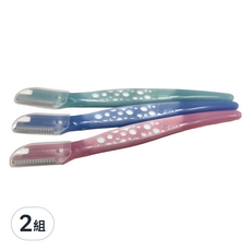 KAI 貝印 泡泡柄修眉刀 S 3支, CBM-3P, 2組