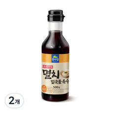 면사랑 프리미엄 멸치육수, 500ml, 2개