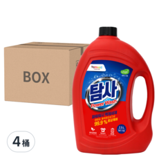 Tamsaa 強效洗衣精 Power Wash 2.5L, 4桶
