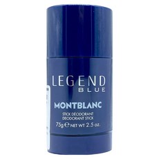 MONTBLANC 萬寶龍 台灣公司貨 傳奇紳藍淡香精體香膏75g 男士香氛 持久留香, 75g, 1瓶