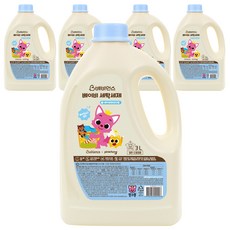 베비언스 베이비 세탁세제 베이비파우더향, 3L, 5개