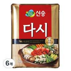 신송 다시, 6개, 1kg