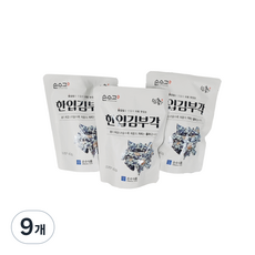 손수식품 손수고 한입 김부각, 40g, 9개