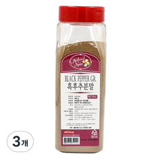 내츄럴스파이스 흑후추분말, 460g, 3개