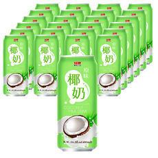 RICO 紅牌 椰奶飲料 24罐 480ml - 香醇濃郁，健康美味，夏日消暑最佳選擇