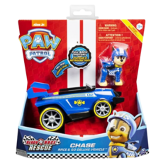 PAW PATROL 汪汪隊立大功 極速賽車救援系列 音效迴力車, 附狗狗玩偶, 阿奇, 1個